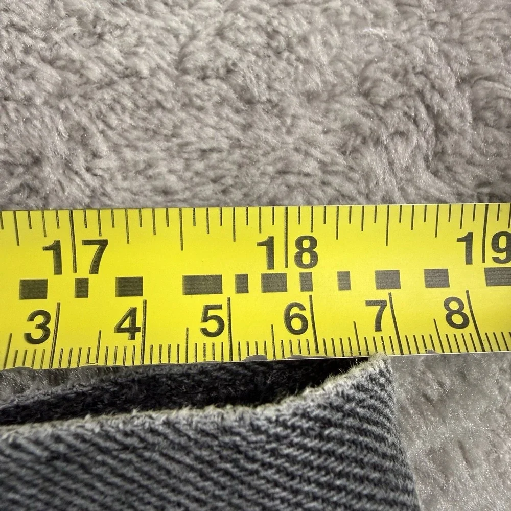 L.L.Bean Y2K Classic Fit Jeans Mens 38x29(fits 37x27) Gray Denim Straight Leg